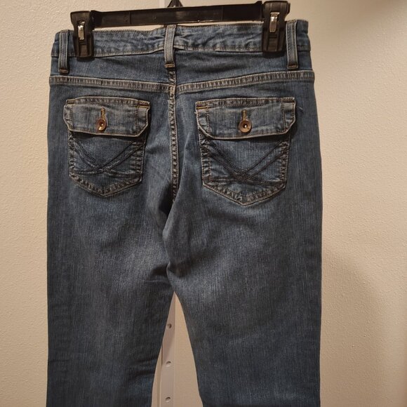 Lee Women's Jeans Lower on the Waist Size 8 Medium Cotton Spandex Stretch - Picture 3 of 12